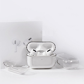 Bao Ốp Case Dành Cho Apple Airpods Pro Chất Liệu PC Trong Suốt