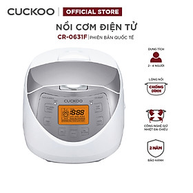 Nồi cơm điện Cuckoo 1.08L CR-0631F - Hàng chính hãng