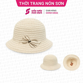 Mũ vành thời trang NÓN SƠN chính hãng XH003-42B-KM1