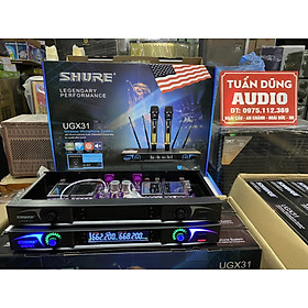 Mua Micro  míc không dây SHURE UGX31 hàng chính hãng
