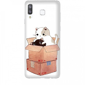 Ốp lưng dành cho điện thoại  SAMSUNG GALAXY A8 STAR Mèo Con Dễ Thương