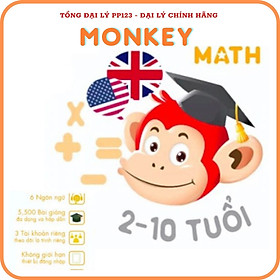 Hình ảnh Monkey Math 1 Năm - APP Toán tiếng Anh chuẩn Mỹ cho bé