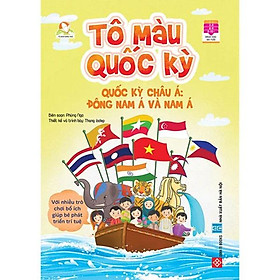 Tô Màu Quốc Kỳ - Quốc Kỳ Châu Á: Đông Nam Á Và Nam Á