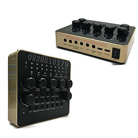 Mua Sound Card V10 - Sound Card Thu Âm  Live Stream  Karaoke  Có Bluetooth  AutoTune  Giả Dọng  Tặng Kèm Remote