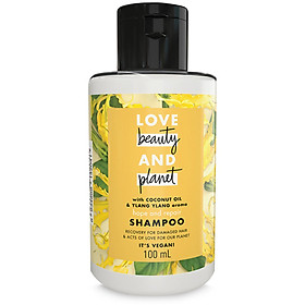 Dầu Gội Love Beauty And Planet Phục Hồi Tóc Hư Tổn 100ml