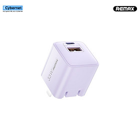 Củ sạc nhanh GaN công suất 33W Remax RP-U25 chuẩn kép PD + QC 3.0 - Hàng chính hãng