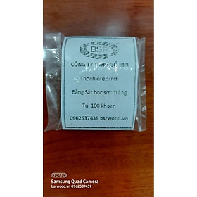 Mua Khoen ore 5mm Khuy mắt cáo bấm túi giấy Bằng Nhôm bọc sơn Màu trắng  đen  đỏ  xanh  vàng Túi 100 cái