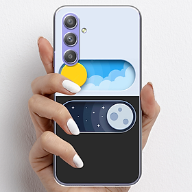 Ốp lưng cho Samsung Galaxy A54 nhựa TPU mẫu Ngày đêm