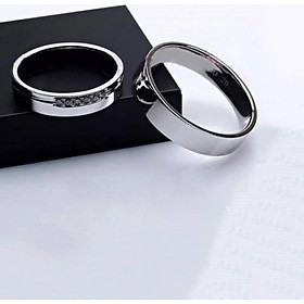 Hạnh phúc giản đơn xi vàng tây cỡ trung