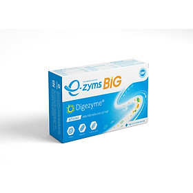 E-zyms Big - Bổ sung enzym tiêu hóa cho người lớn, giúp ăn ngon, tăng hấp thu - Hộp 20 gói