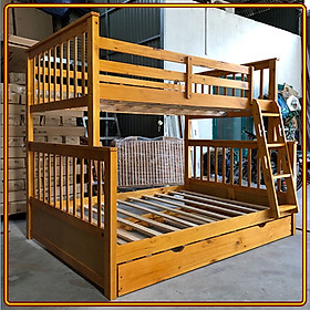 Mua Giường 3 tầng màu vàng Tundo trên 1m2 dưới 1m4