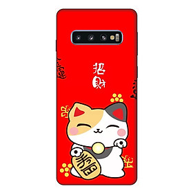 Ốp lưng điện thoại Samsung S10 Cô Gái Hoa Hồng