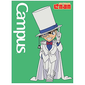 Bộ 5 Vở Campus Conan Cute 96 Trang - 4 Ô Ly - NB-ACNC96 - Mẫu 2