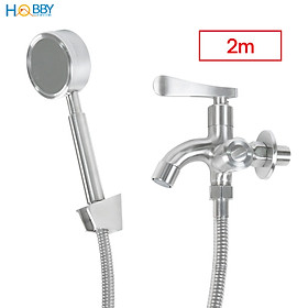 Mua Combo củ sen tay sen tắm hỗ trợ tăng áp inox 304 Hobby home decor CST3