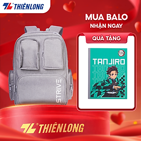 Cặp học sinh Strive Thiên Long - Balo teen thời trang, phù hợp đi học, đi chơi, đệm mút êm