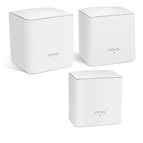 Bộ 3 Thiết Bị Router Wifi Tenda NOVA MW5s - Hàng chính hãng 