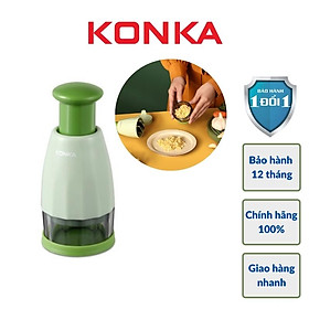 Mua Dụng Cụ Cắt Hành Ớt Tỏi Cầm Đa Năng Lưỡi Thép Không Gỉ An Toàn Thực Phẩm KONKA KJ-DS01 - Hàng Nhập Khẩu