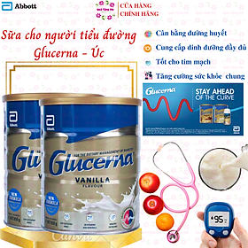 Sữa dành cho người tiểu đường Glucerna Vanilla Abbott Úc Bổ sung đầy đủ dinh dưỡng và cân bằng đường huyết - QuaTangMe Extaste