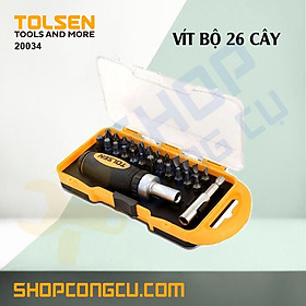 Mua Bộ tua vít 26 cây Tolsen 20034