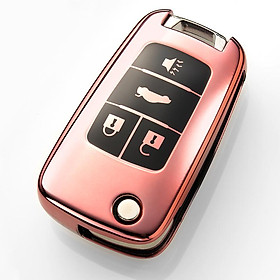 For Chevrolet Cruze Malibu Traxes SARL 3 Cavalier Full Cover Key Start 4Buttons Car TUP Key Case Key Cover