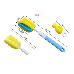 Mua Bộ dụng cụ cọ rửa bình cho bé BS02 Hinata Nhật Bản
