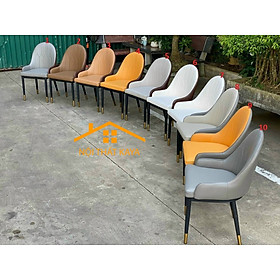 Mua Ghế Hera Tay Nhập Khẩu Bọc Da Microfiber Cao Cấp - Khung và chân ghế bằng Thép Carbon sơn tĩnh điện chống rỉ sét KY-GH18S