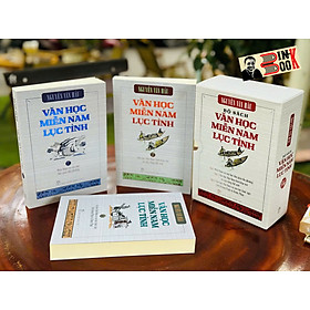 BỘ SÁCH VĂN HỌC MIỀN NAM LỤC TỈNH: Miền Nam Và Văn Học Dân Gian Địa Phương, Văn Học Hán Nôm Thời Khai Mở Và Xây Dựng Đất Mới, Văn Học Hán Nôm Và Văn Học Quốc Ngữ Thời Kháng Pháp Và Thuộc Pháp - Nguyễn Văn Hầu - NXB Trẻ