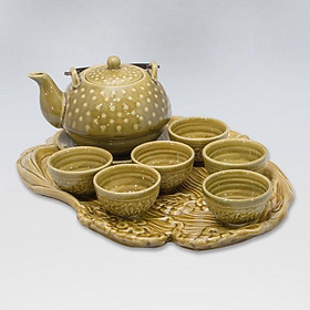 Mua Bộ ấm trà men gram