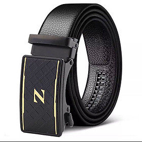 Dây thắt lưng, dây nịt nam khóa tự động dây da bền đẹp hàng hiệu cao cấp TOPEE - Phong cách Manly TZV28