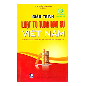 Hình ảnh Sách - Giáo Trình Luật Tố Tụng Dân Sự Việt Nam (Dùng Trong Các Trường Đại Học Chuyên Ngành Luật, Công An) (DN)
