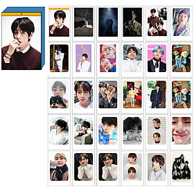Lomo card BTS V bộ thẻ ảnh BTS Map of the soul 7