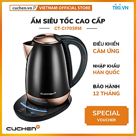 Bình đun siêu tốc Cuchen CKT-C1703RM (Nhập khẩu chính hãng)