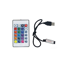 Mạch Điều Khiển LED 5050 / 3528 RGB 5V Kèm Remote