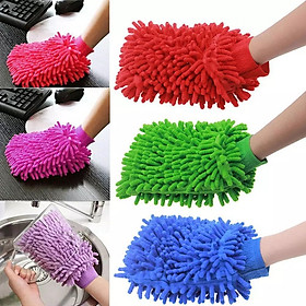 Mua Găng tay sợi san hô lau chùi chuyên dụng HT705 - Giao Ngẫu Nhiên