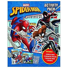 Ảnh bìa Marvel Spider-Man: Activity Pack - Ver 2