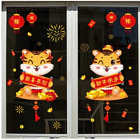 Mua hình dán cửa trang trí tết năm mới