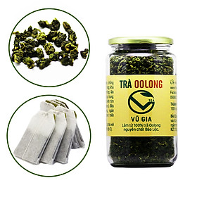 Trà Oolong Nguyên Chất Bảo Lộc Vũ Gia+ Tặng 5 Túi Lọc Đựng Trà