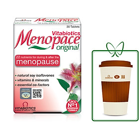 Thực phẩm bảo vệ sức khỏe MENOPACE – Hỗ trợ Cân bằng nội tiết tố cho phụ nữ giai đoạn tiền mãn kinh & mãn kinh- HÀNG CHÍNH HÃNG - CÓ TEM CHÍNH HÃNG - Hộp 30 viên - KÈM QUÀ TẶNG