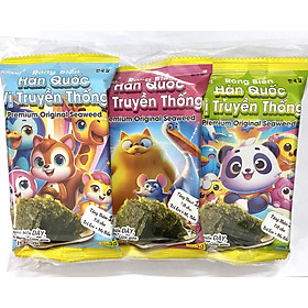 Lốc 6 Gói Rong Biển Truyền Thống Kfood (2g x 6)