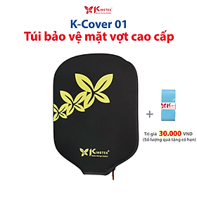 Bao vợt pickleball Kingtek Cover01 cao cấp bảo vệ mặt vợt, chống thấm nước