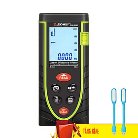 Mua Máy Đo Khoảng Cách Bằng Laser 40m SNDWAY SW-M40 Tặng Kèm 02 Đèn LED USB - Hàng Chính Hãng