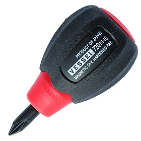 Tô vít ngắn No.720 tay cầm siêu êm Vessel sản xuất tại Nhật Bản