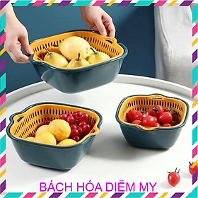 Mua (Hàng Mới) Bộ Rổ Vuông 2 Lớp 6 chi tiết tiện dụng
