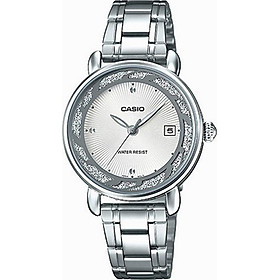 Đồng Hồ Nữ Dây Thép Không Gỉ Casio LTP-E120D-7ADF (35.5 × 30 mm)
