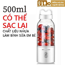 Mua Máy xay sinh tố cầm tay lưỡi dao 3 chiều sạc cổng USB du lịch tiện dụng_BEP NGON NGON