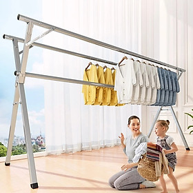 Mua Giàn Phơi Quần Áo VANDO Ngoài Trời Ban Công Sào Treo Đồ Thông Minh Giá Phơi Gấp Gọn Có Bánh Xe