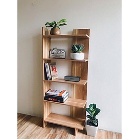Mua KỆ GỖ GÓC TƯỜNG 5 TẦNG - KỆ SÁCH