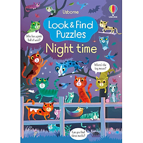 Hình ảnh sách Look and Find Puzzles Night time