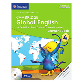 Hình ảnh Cambridge Global English Stage 4: Learner Book with Audio CD