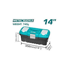 Mua Hộp nhựa  đựng công cụ  14 inch khóa  kim loại total TPBX0142